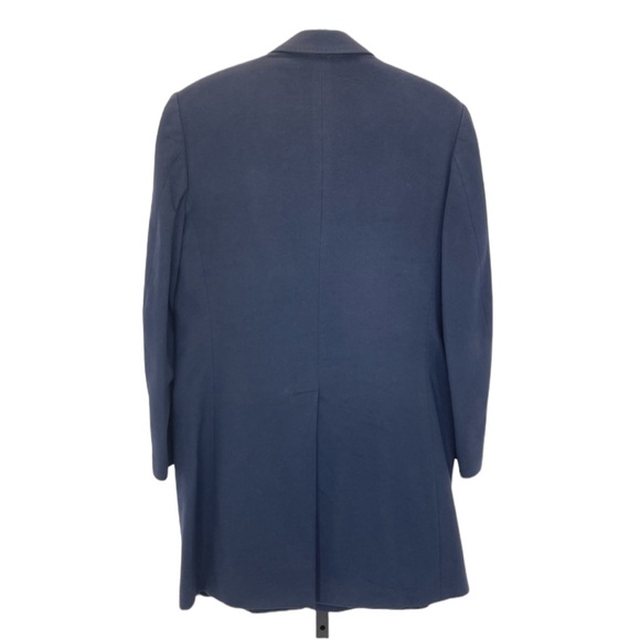 Cashmere Claudio Lugli Coat 46 Blue - Picture 2 of 15